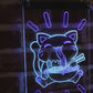 Ramen Cat Light Up Sign | Ramen Neon | 2